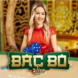 Official Live Casino logo: Bac Bo by Evolution at Whamoo Casino
