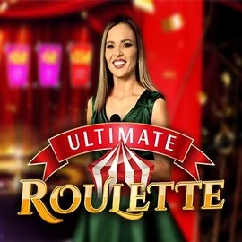 Ultimate Roulette slot logo by Ezugi at Whamoo Casino
